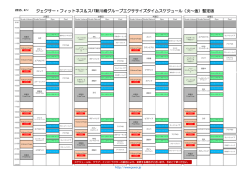 ジェクサー・フィットネス＆スパ新川崎グループエクササイズタイム