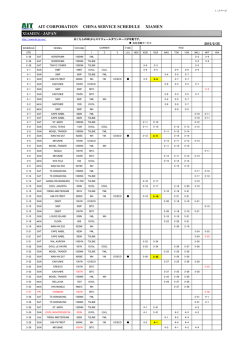 AIT CORPORATION CHINA SERVICE SCHEDULE