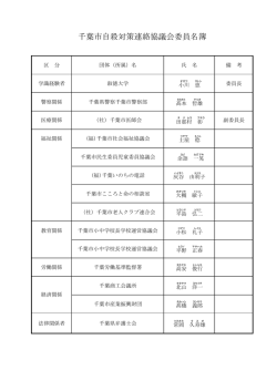 委員名簿（PDF：100KB）