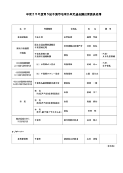 出席委員名簿（PDF：94KB）