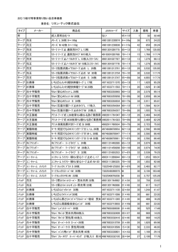 単価表（PDF：221KB）