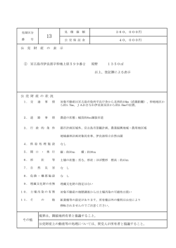 宮古島市伊良部字仲地上原 原野