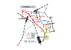 小金原線路線図 3/16(月)～