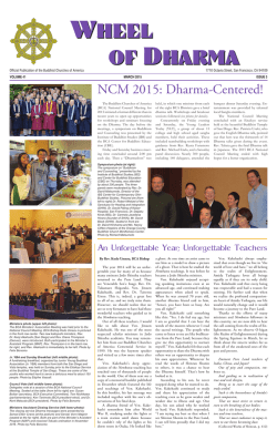 WHEEL OF DHARMA - Buddhist Churches of America