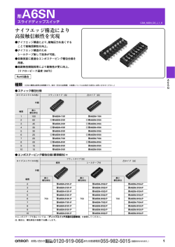 ナイフエッジ構造により 高接触信頼性を実現