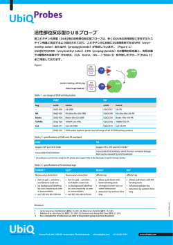 活性部位反応型DUBプローブ