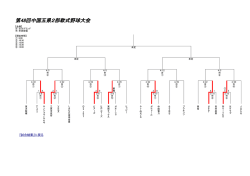 第48回中国五県2部軟式野球大会