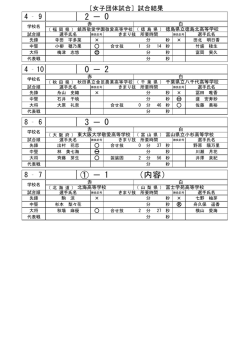 4-9 , 4-10 , 8-6 , 8-7