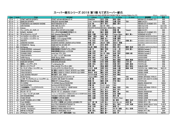 エントリーリスト