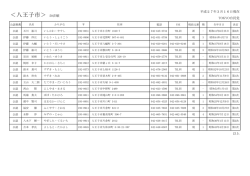 八王子市議会議員候補者名簿20150316