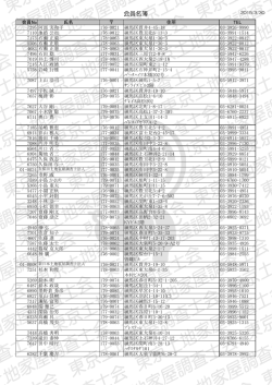 会員名簿（PDF） - 東京土地家屋調査士会;pdf