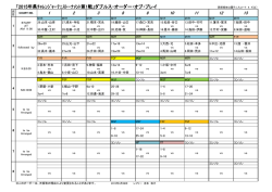 エントリーリスト;pdf
