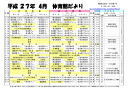 正 体 育 館 副 体 育 館 http://www.mecha.ne.jp/~ss;pdf