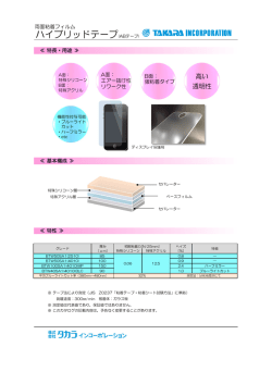 ハイブリッドテープ(ABテープ);pdf