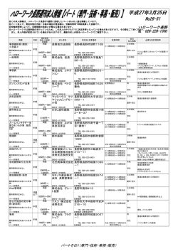 パート求人情報（PDF:213KB）;pdf