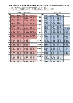 組み合わせ表;pdf