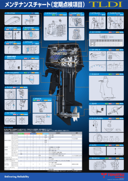 TLDI船外機 定期点検項目