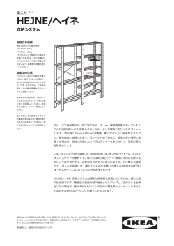 購入ガイド HEJNE/ヘイネ
