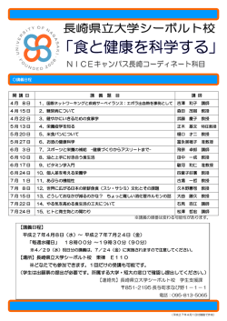 コチラ - 長崎県立大学