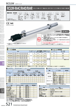 RCS2W ロボシリンダ RCS2W-RA4C/RA4D/RA4R ロボシリンダ 防滴
