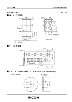 WLCSP-12-P2 パッケージ情報