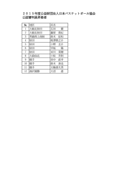 昇格者名簿はこちらから - 秋田県バスケットボール協会