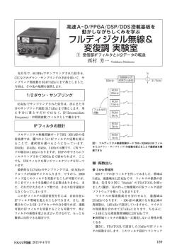 フルディジタル無線＆ 変復調 実験室