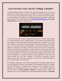 Can You Save Your Life By Visiting A Dentist