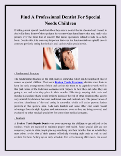 Find A Professional Dentist For Special Needs Children