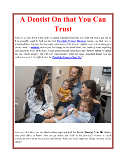 A Dentist On that You Can Trust
