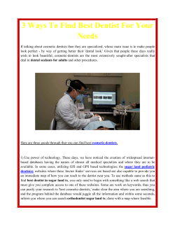 3 Ways To Find Best Dentist For Your Needs