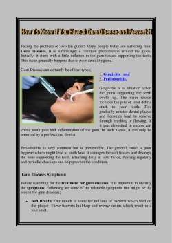 How To Know If You Have A Gum Disease and Prevent It