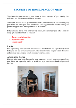 What&rsquo;s in a quality screen