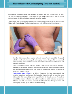 How effective is Coolsculpting for your health