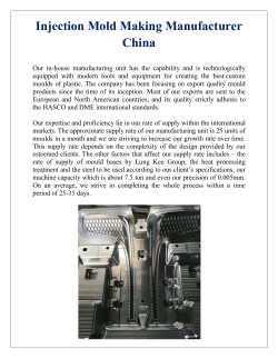 Injection Mold Making Manufacturer China