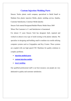 Custom Injection Molding Parts