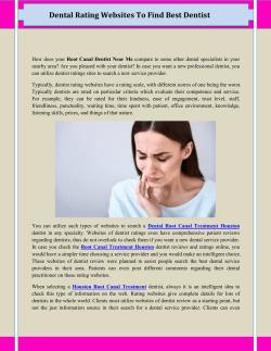 Dental Rating Websites To Find Best Dentist