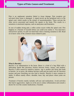 Types of Pain Causes and Treatment