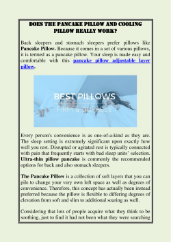 Does The Pancake Pillow and Cooling Pillow Really Work