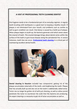 A Visit At Professional Teeth Cleaning Dentist