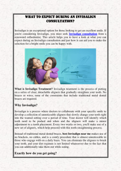 What To Expect During An Invisalign Consultation