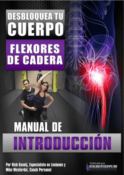 DESBLOQUEA TU CUERPO FLEXORES DE CADERA PDF GRATIS